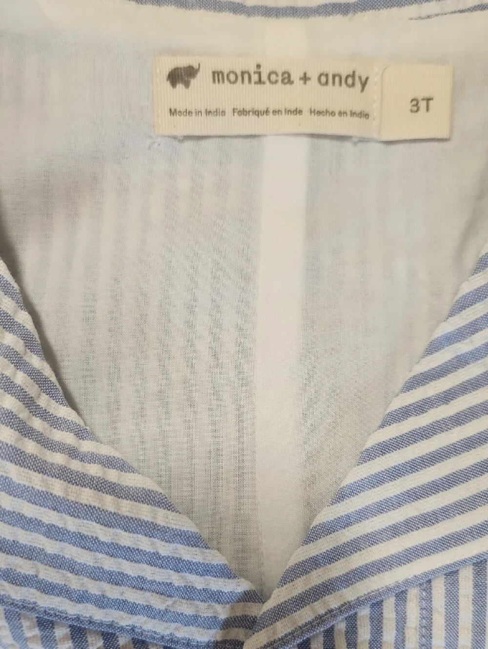 monica + andy nwot striped